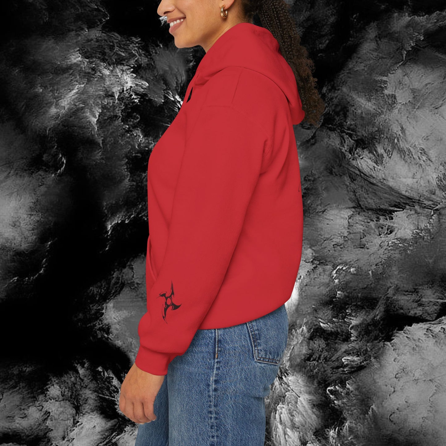Flegi Street Style Hoodie, Chaos inside