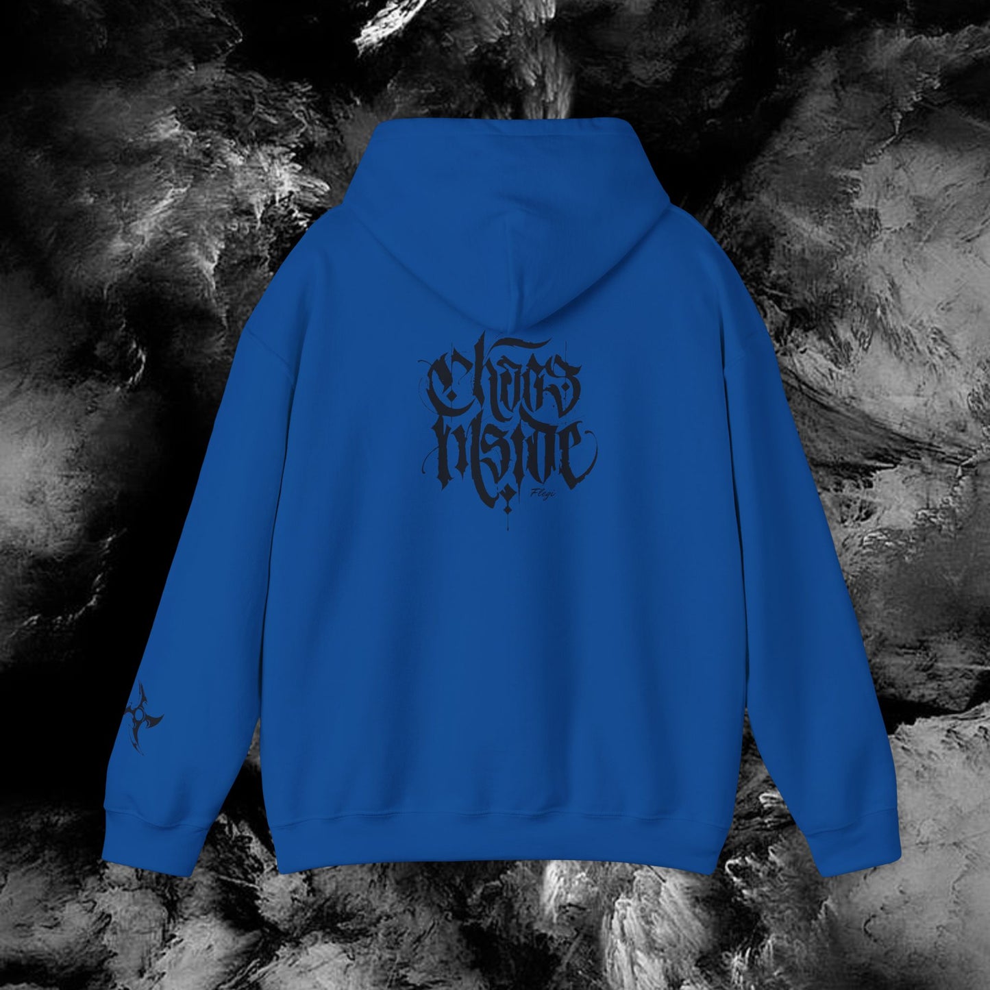 Flegi Street Style Hoodie, Chaos inside