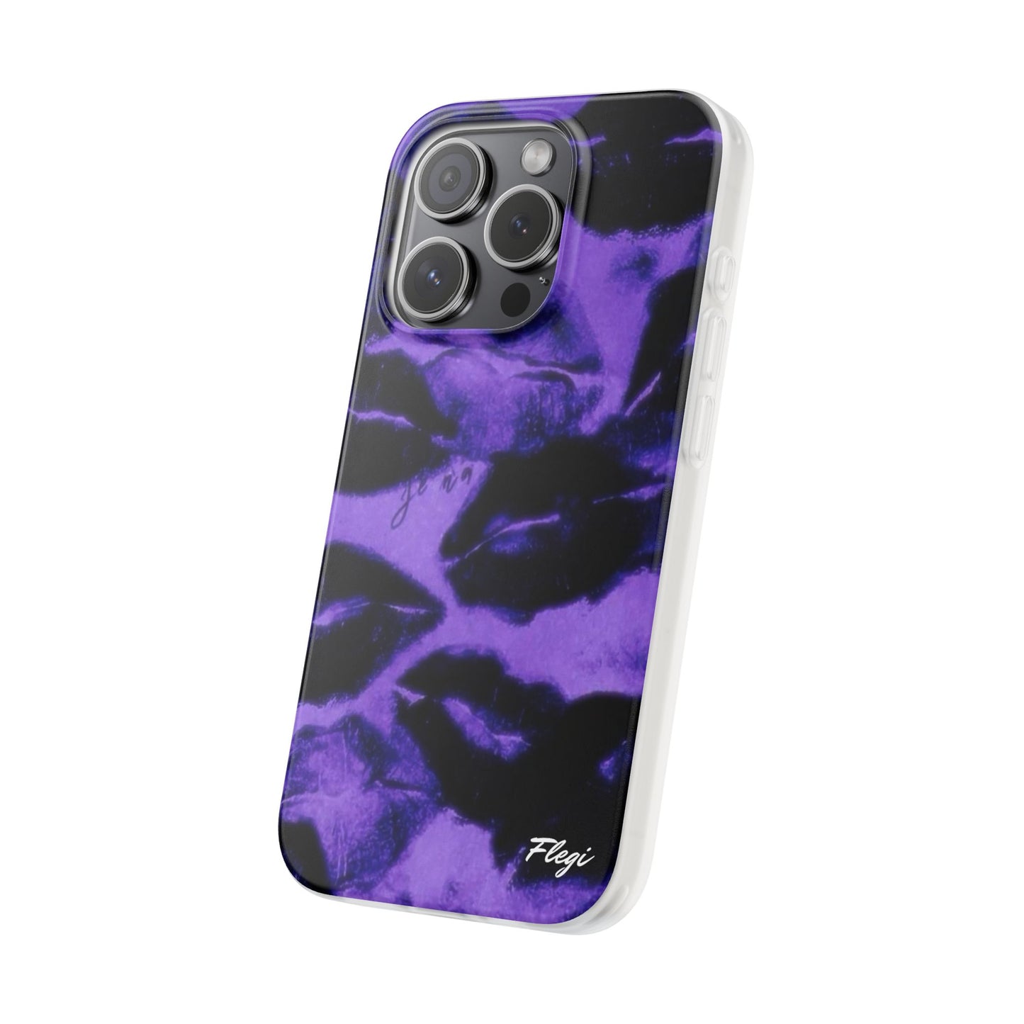 Flegi Cases, Purple Abstract