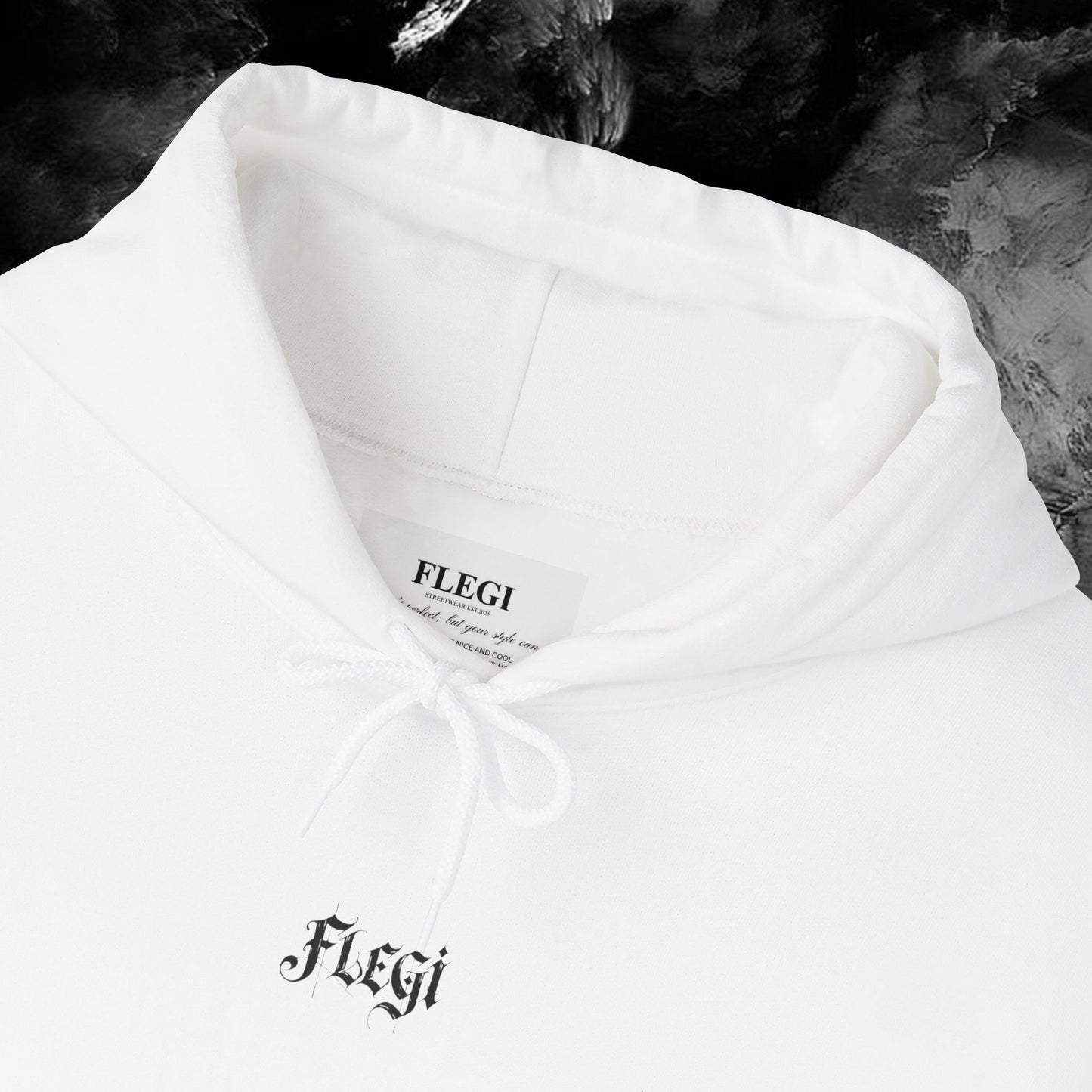 Flegi Street Style Hoodie, Chaos inside