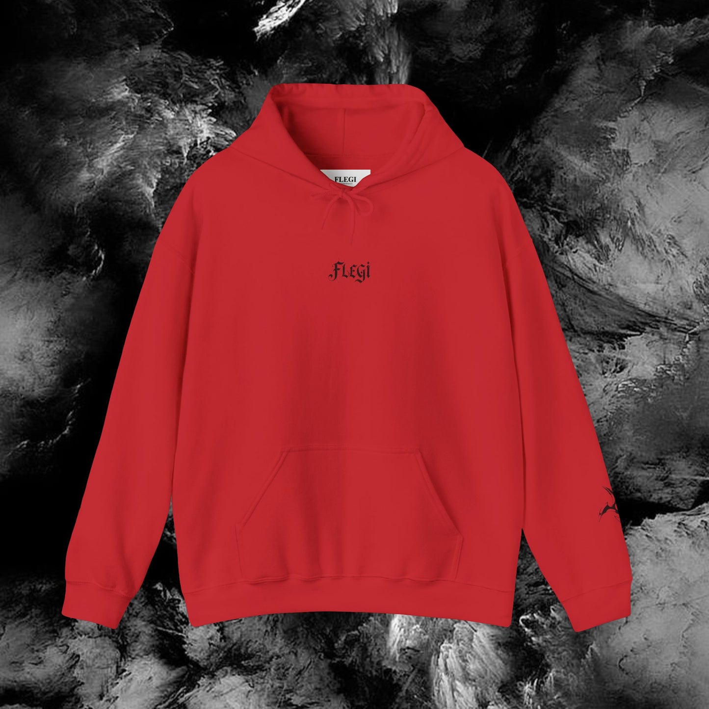 Flegi Street Style Hoodie, Chaos inside