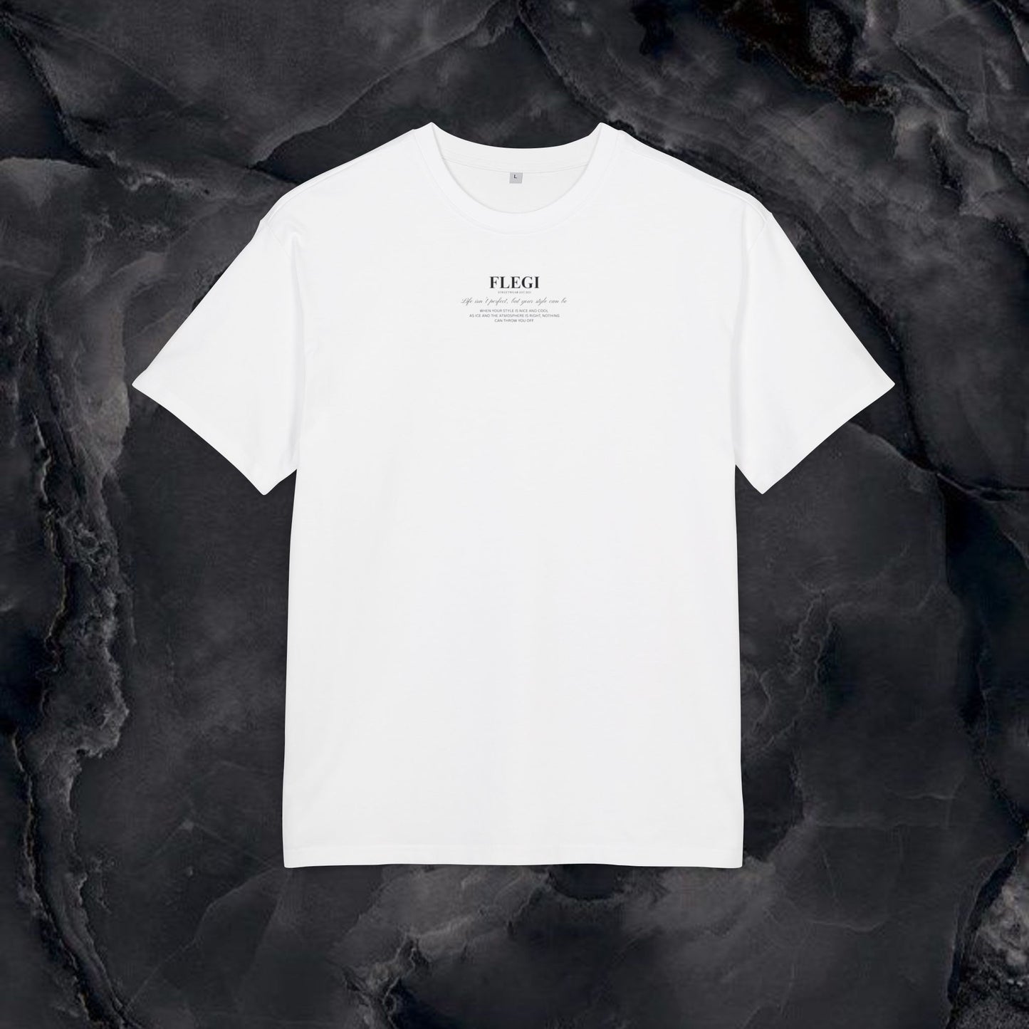 Flegi Oversize Tee with Graphic Design