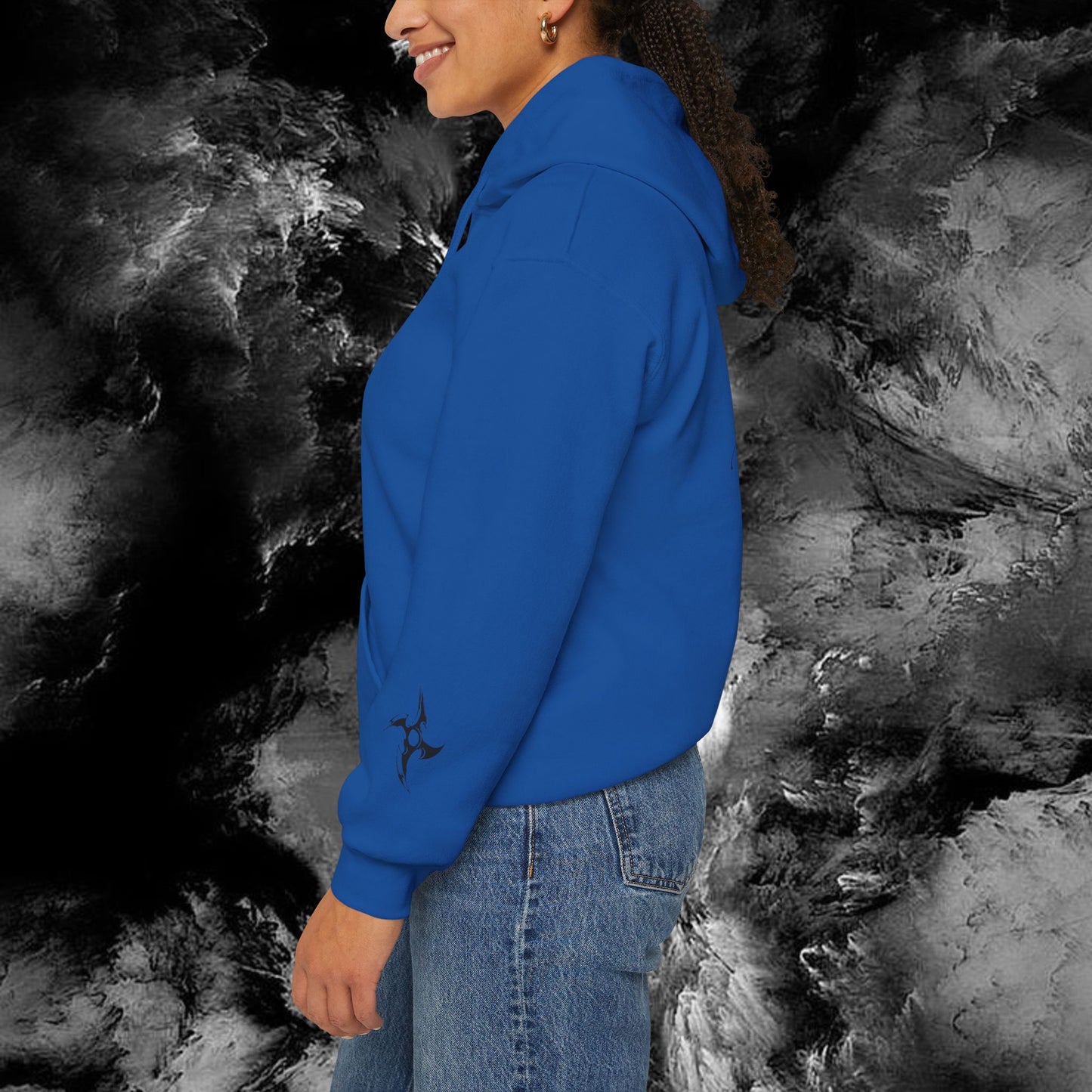 Flegi Street Style Hoodie, Chaos inside