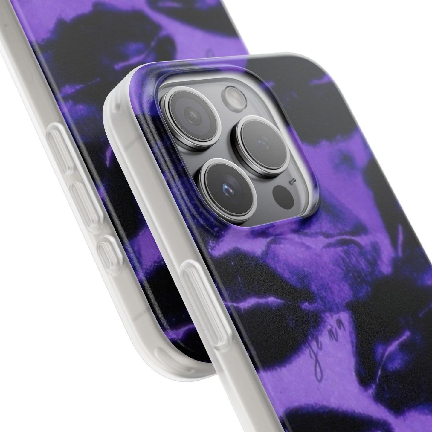 Flegi Cases, Purple Abstract