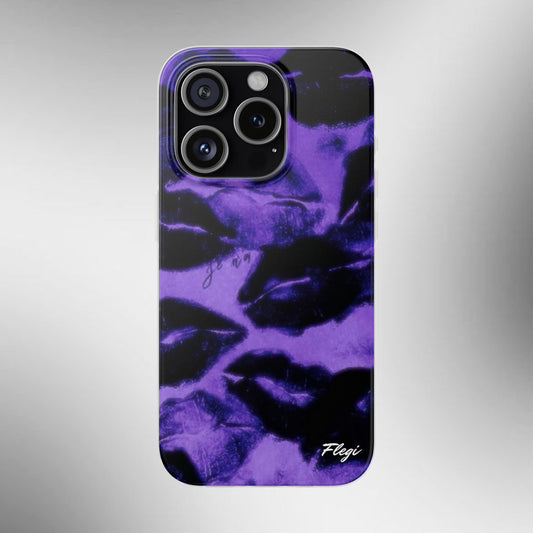 Flegi Cases, Purple Abstract